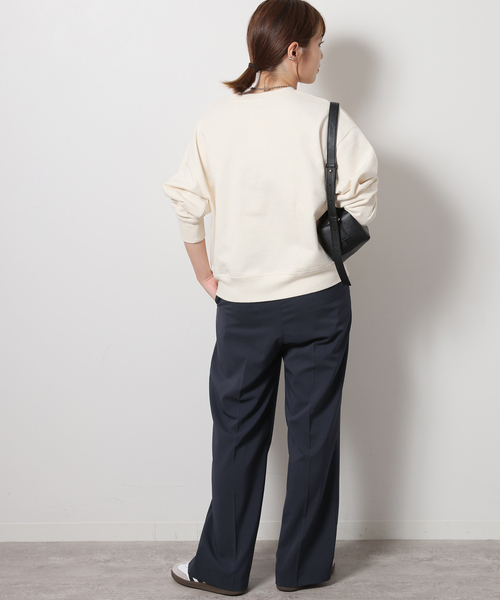JOURNAL STANDARD relume(ジャーナルスタンダード レリューム)の「《追加》トロギャザータックパンツ(スラックス・レディース・チャコールグレー/グレー系その他/ネイビー・36/38)」の13枚目の写真