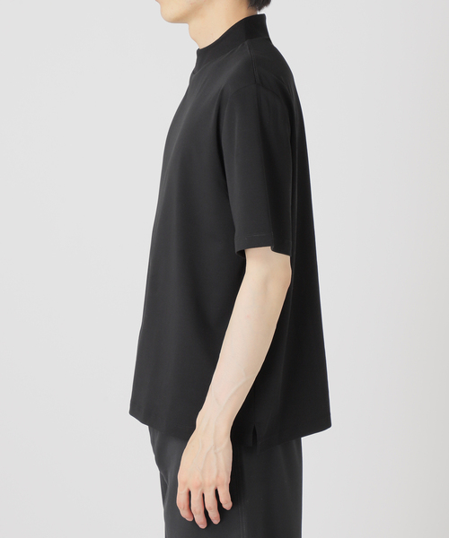 nomiamo(ノミアモ)の「nomiamo (ノミアモ) 別注 スヴィンコットン モックネック ワイドTシャツ(Tシャツ/カットソー・メンズ・ホワイト/ブラック/ベージュ系その他/ライトグレー・2/4/3)」の14枚目の写真