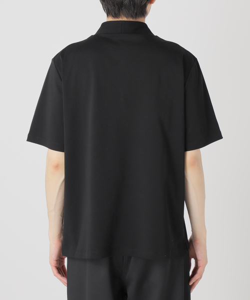 nomiamo(ノミアモ)の「nomiamo (ノミアモ) 別注 スヴィンコットン モックネック ワイドTシャツ(Tシャツ/カットソー・メンズ・ホワイト/ブラック/ベージュ系その他/ライトグレー・2/4/3)」の15枚目の写真