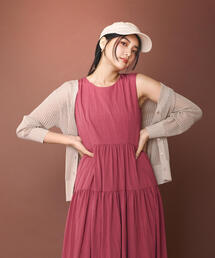 PROPORTION BODY DRESSING | 透かし編みミドルカーデ / 1215174403(カーディガン/ボレロ)