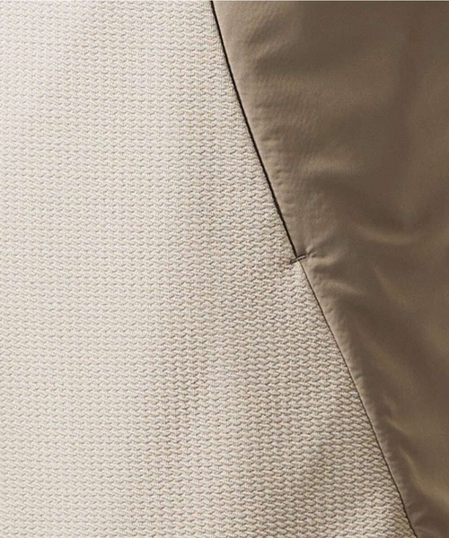 MICHEL KLEIN HOMME   （ミッシェルクランオム）の「【セットアップ】ダブルフェイスノーカラージャケット（テーラードジャケット・メンズ・ブラック/オフホワイト・MEDIUM/LARGE/X-LARGE）」の12枚目の写真