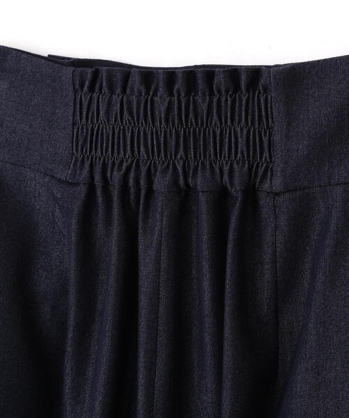 JILL by JILL STUART(ジルバイジルスチュアート)の「【eS】ハンマーメタルワイドパンツ(その他パンツ・レディース・グレー/ネイビー・SMALL/MEDIUM)」の4枚目の写真