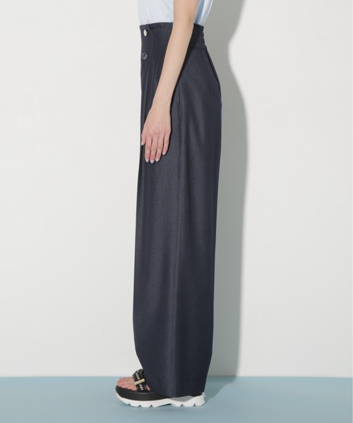 JILL by JILL STUART(ジルバイジルスチュアート)の「【eS】ハンマーメタルワイドパンツ(その他パンツ・レディース・グレー/ネイビー・SMALL/MEDIUM)」の19枚目の写真