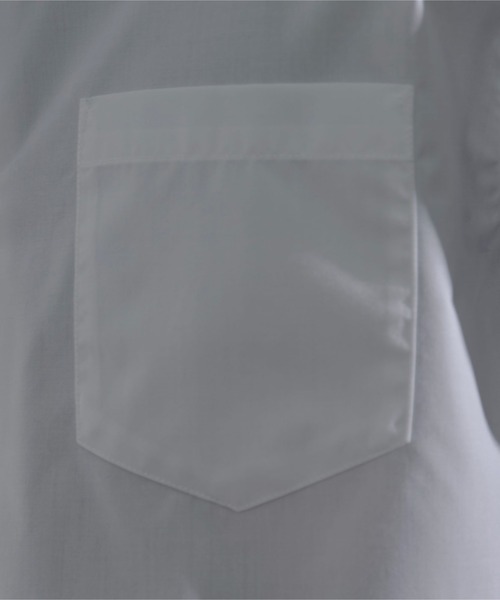 LUCY（ルーシー）の「LUCY/【25年春夏新作】ブロードクロップドシャツ（シャツ/ブラウス・メンズ・ホワイト/ブルー系その他4・FREE）」の6枚目の写真