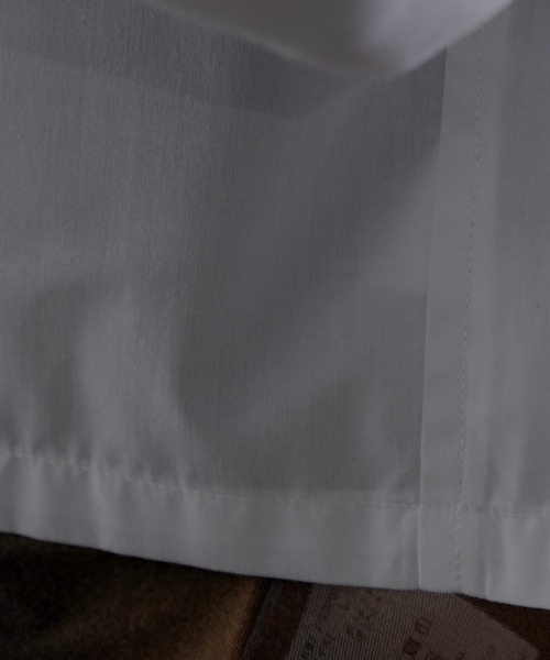 LUCY（ルーシー）の「LUCY/【25年春夏新作】ブロードクロップドシャツ（シャツ/ブラウス・メンズ・ホワイト/ブルー系その他4・FREE）」の8枚目の写真