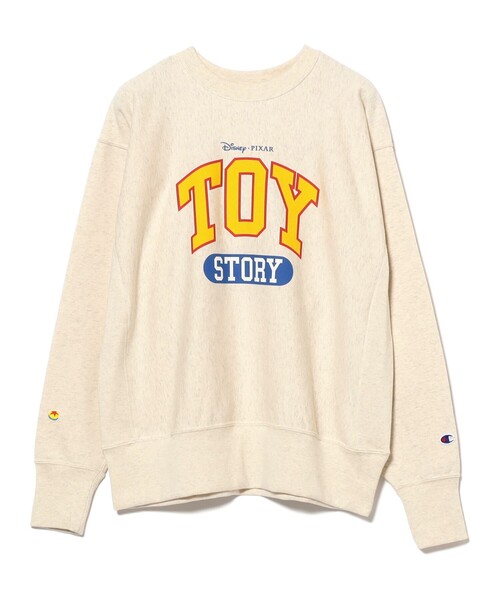 セール】【別注】Champion / TOY STORY CREW SWEATSHIRT