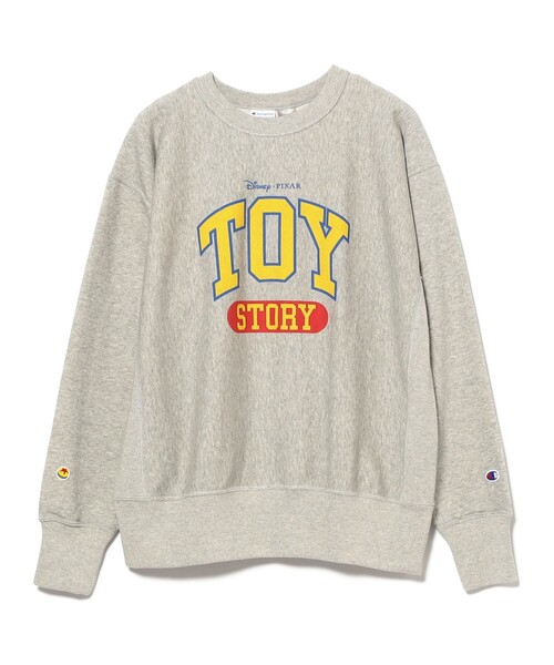 最も信頼できる 別注】Champion / TOY STORY CREW SWEATSHIRT（スウェット トップス