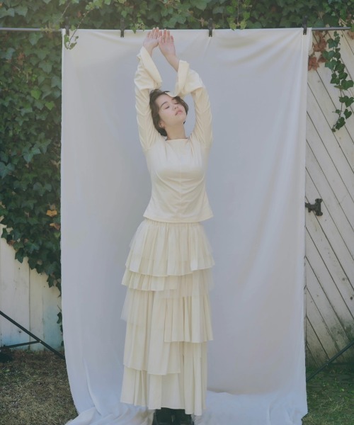 スカート NOTRE emor random hem tulle skirt NOTRE emor スカート random hem tulle skirt : ZOZOTOWN Yahoo
