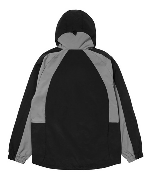 HUF(ハフ)の「【 HUF / SET SHELL JACKET 】- ハフ セット シェル ジャケット(ナイロンジャケット・メンズ・ブラック・L/XL/M)」の2枚目の写真