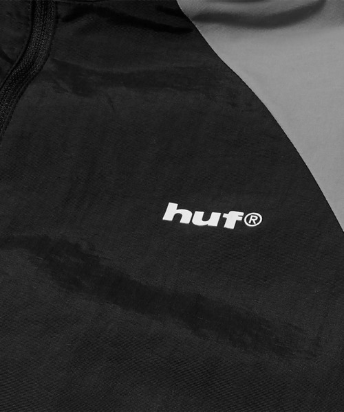 HUF(ハフ)の「【 HUF / SET SHELL JACKET 】- ハフ セット シェル ジャケット(ナイロンジャケット・メンズ・ブラック・L/XL/M)」の3枚目の写真