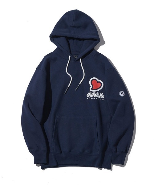 ACANTHUS(アカンサス)の「mpa3794-muta sweet muta Hooded Sweatshirts スウェットパーカー(パーカー・メンズ・ネイビー/ブラック/グレー・S/M/L/XL)」の20枚目の写真