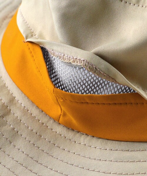 BRANSHES（ブランシェス）の「【水陸両用】アウトドアハット（ハット・キッズ・ブルー/ベージュ・52cm/56cm/54cm/50cm）」の11枚目の写真