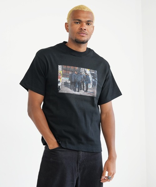 BASIS(ベイシス)の「SANDER LAND 8.2ozオーガニックコットン Team 半袖Tシャツ(Tシャツ/カットソー・メンズ・ホワイト/ブラック・MEDIUM/LARGE/X-LARGE)」の2枚目の写真