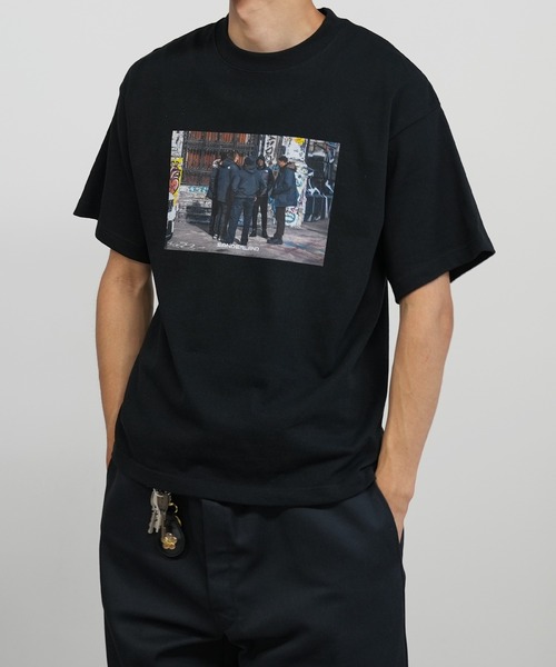 BASIS(ベイシス)の「SANDER LAND 8.2ozオーガニックコットン Team 半袖Tシャツ(Tシャツ/カットソー・メンズ・ホワイト/ブラック・MEDIUM/LARGE/X-LARGE)」の19枚目の写真