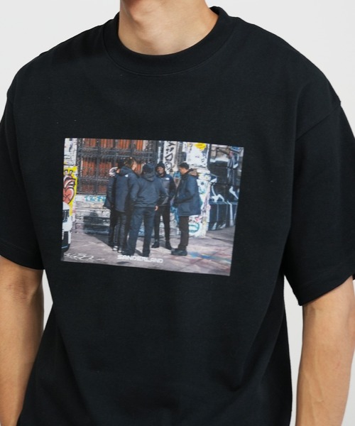 BASIS(ベイシス)の「SANDER LAND 8.2ozオーガニックコットン Team 半袖Tシャツ(Tシャツ/カットソー・メンズ・ホワイト/ブラック・MEDIUM/LARGE/X-LARGE)」の20枚目の写真