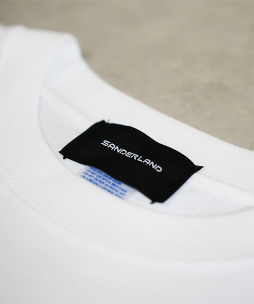 BASIS(ベイシス)の「SANDER LAND 8.2ozオーガニックコットン Team 半袖Tシャツ(Tシャツ/カットソー・メンズ・ホワイト/ブラック・MEDIUM/LARGE/X-LARGE)」の14枚目の写真