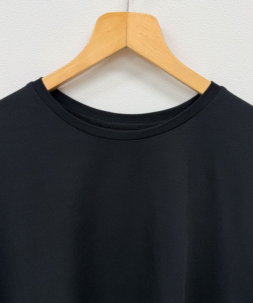 Futier land(フューティアランド)の「裾フリルルーズTシャツ(Tシャツ/カットソー・レディース・ブラック/ホワイト/チャコールグレー・FREE)」の20枚目の写真