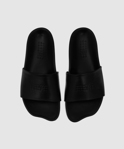 MM6 エムエムシックス サンダル ゴールドx白 2122624F0043 MM6 Maison Margiela（ｴﾑｴﾑｼｯｸｽ ﾒｿﾞﾝ ﾏﾙｼﾞｪﾗ）の「MM6 サンダル