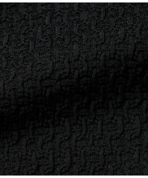 NEWYORKER(ニューヨーカー)の「シアーストレッチジャカード 5分袖プルオーバー(Tシャツ/カットソー・レディース・ホワイト・M/L)」の10枚目の写真