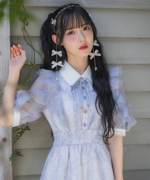ロジータ　リボン付チェーンカチューシャ リボン付チェーンカチューシャ（カチューシャ）｜ROJITA