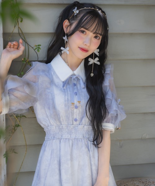 ROJITA(ロジータ)の「リボン付チェーンカチューシャ(カチューシャ・レディース・ブラック/ホワイト/ピンク・FREE)」の17枚目の写真