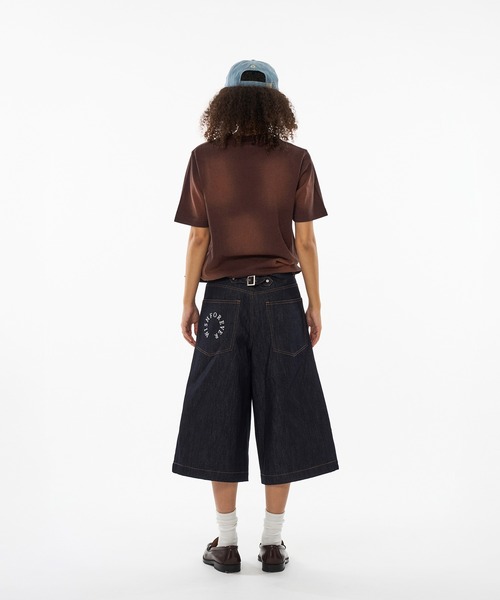 WISH FOR EVER（ウィッシュフォーエバー）の「SUN FADE DRWA CODE SHORT TEE / サンフェードドローコードショートTシャツ（Tシャツ/カットソー・メンズ・ネイビー/パープル/ブラック/レッド/ブラウン/グリーン/ピンク・SMALL/MEDIUM/LARGE）」の13枚目の写真