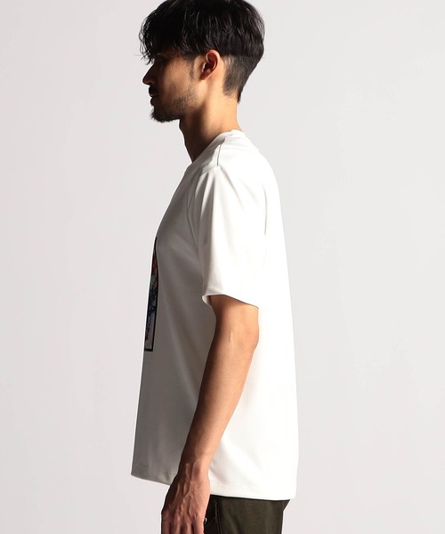 NICOLE CLUB FOR MEN(ニコルクラブフォーメン)の「【25モデルEC限定再販売】アラカルトプリント半袖Tシャツ(Tシャツ/カットソー・メンズ・ホワイト系1/ホワイト系2/ホワイト系3・MEDIUM/LARGE/X-LARGE)」の8枚目の写真