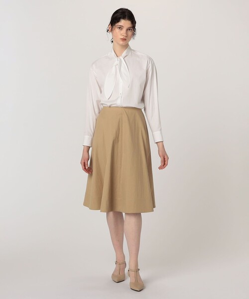 Khaite(ケイト)の「KHAITE RENTA SKIRT(スカート・レディース・ベージュ・0/2)」の10枚目の写真