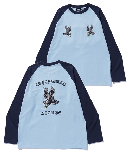 XLARGE(エクストララージ)の「EAGLE RAGLAN L/S TEE(Tシャツ XLARGE(エクストララージ)の「EAGLE RAGLAN L/S TEE(Tシャツ
