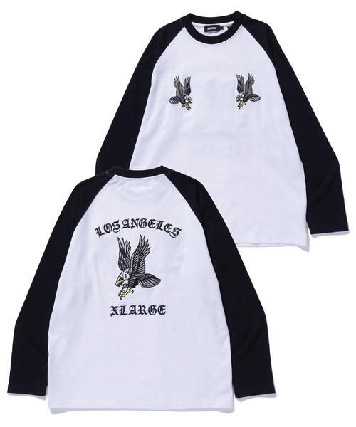 EAGLE RAGLAN L/S TEE（Tシャツ/カットソー）｜XLARGE