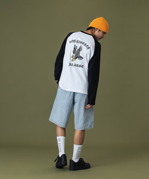 EAGLE RAGLAN L/S TEE（Tシャツ/カットソー）｜XLARGE（エクストラ