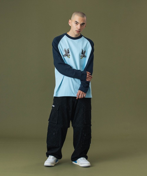 XL GRINDLODGE x LOV S/S フルカラーTEE 刺繍 L GRINDLODGE x LOV S/S