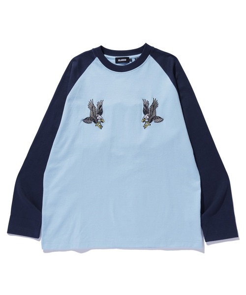 XLARGE(エクストララージ)の「EAGLE RAGLAN L/S TEE(Tシャツ XLARGE(エクストララージ)の「EAGLE RAGLAN L/S TEE(Tシャツ
