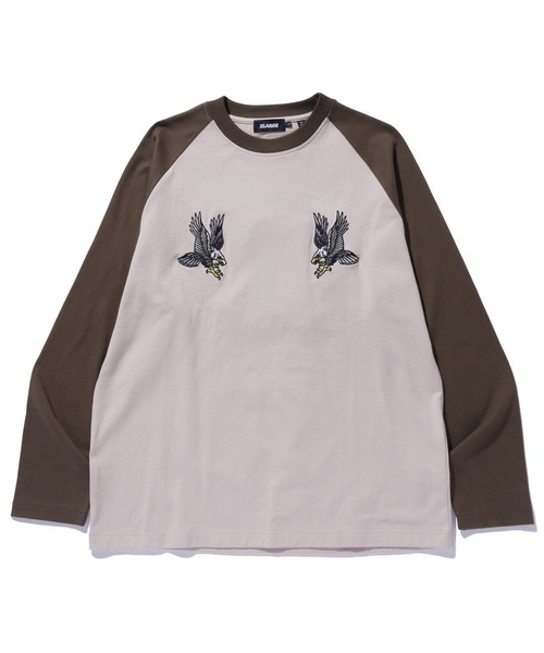 EAGLE RAGLAN L/S TEE（Tシャツ/カットソー）｜XLARGE