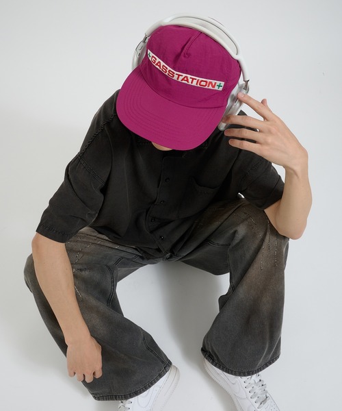 Perushu(ペルーシュ)の「ケミカルウォッシュレーヨン半袖シャツ(Tシャツ/カットソー・メンズ・ブルー/ブラウン/ブラック・MEDIUM/LARGE)」の22枚目の写真