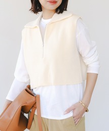 B:MING by BEAMS | 【セットアイテム】ベスト × ロング Tシャツ セット(ベスト)