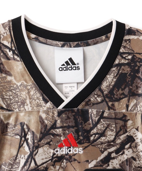 adidas(アディダス)の「adidas OG CAMO FB JERS / アディダス OG カモ FB ジャージ(Tシャツ/カットソー・メンズ・リアルツリーカモ・L/M/XXL/XL)」の4枚目の写真