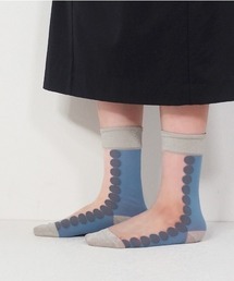 R-ISM（リズム）の「シースルーソックス(ギンガムチェック/ドット)（ソックス/靴下）」