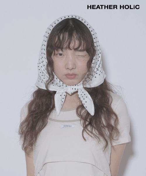 Heather(ヘザー)の「HOLiC カット2PTEE 497282(Tシャツ/カットソー・レディース・ライトブルー/グレー/アイボリー・FREE)」の2枚目の写真