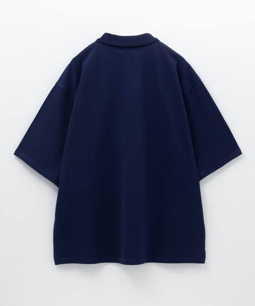 PENNEYS(ぺニーズ)の「PENNEY'S カノコポロシャツ【ユニセックス】(ポロシャツ・メンズ・ホワイト/オリーブ/サックスブルー/ネイビー・L/XL/M)」の10枚目の写真