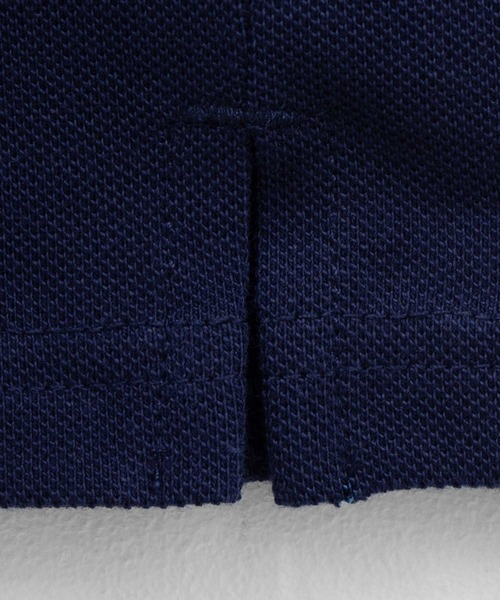 PENNEYS(ぺニーズ)の「PENNEY'S カノコポロシャツ【ユニセックス】(ポロシャツ・メンズ・ホワイト/オリーブ/サックスブルー/ネイビー・L/XL/M)」の14枚目の写真