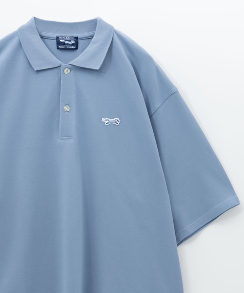 PENNEYS(ぺニーズ)の「PENNEY'S カノコポロシャツ【ユニセックス】(ポロシャツ・メンズ・ホワイト/オリーブ/サックスブルー/ネイビー・L/XL/M)」の11枚目の写真