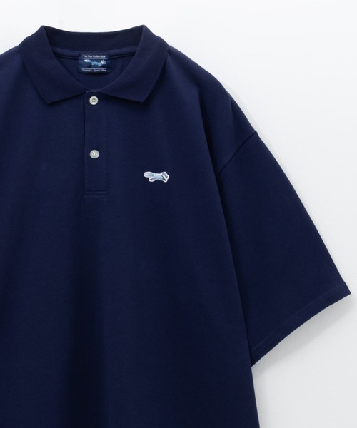 PENNEYS(ぺニーズ)の「PENNEY'S カノコポロシャツ【ユニセックス】(ポロシャツ・メンズ・ホワイト/オリーブ/サックスブルー/ネイビー・L/XL/M)」の9枚目の写真