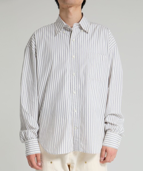 DELUXE(デラックス)の「ALLEN(シャツ/ブラウス・メンズ・ブルー/ホワイト・LARGE/MEDIUM)」の1枚目の写真