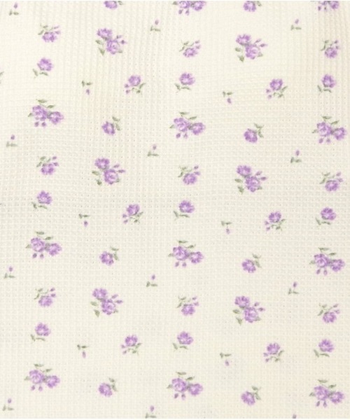 JEMORGAN(ジェーイーモーガン)の「JEMORGAN ワッフル花柄キャミソール(パック入り)(キャミソール・レディース・ブルー/ピンク/サックスブルー/ラベンダー・FREE)」の9枚目の写真