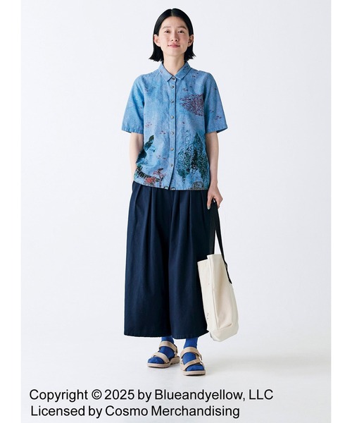 Sunny clouds（サニークラウズ）の「サニークラウズ　ｆｅａｔ．　Ｓｗｉｍｍｙ　スイミーバッグ（トートバッグ・レディース・キナリ・ONE SIZE）」の6枚目の写真