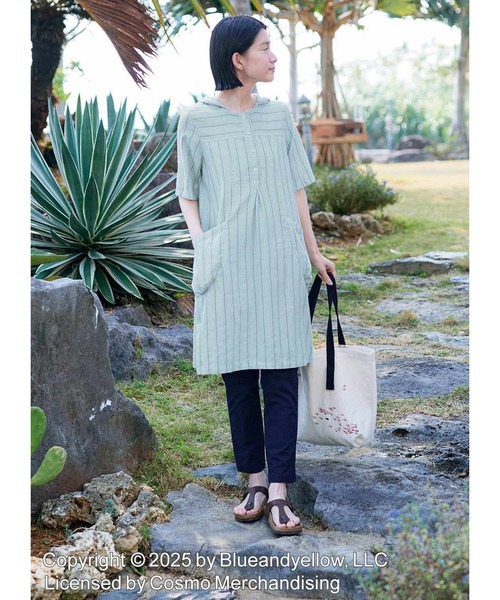 Sunny clouds（サニークラウズ）の「サニークラウズ　ｆｅａｔ．　Ｓｗｉｍｍｙ　スイミーバッグ（トートバッグ・レディース・キナリ・ONE SIZE）」の10枚目の写真