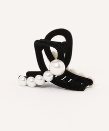 con affetto(select)（コンアフェットセレクト）の「パールヘアクリップ／髪留め（バレッタ/ヘアクリップ）」