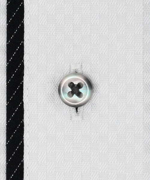 TOKYO SHIRTS(トウキョウシャツ)の「【超形態安定】 形態安定ノンアイロン ボタンダウン 長袖ビジネスワイシャツ(大きいサイズ・長いサイズ)(ビジネスシャツ・メンズ・グレー・首回り39cm-裄丈88cm/首回り41cm-裄丈90cm/首回り42cm-裄丈90cm/首回り43cm-裄丈90cm/首回り45cm-裄丈82cm/首回り45cm-裄丈86cm/首回り45cm-裄丈90cm/首回り47cm-裄丈86cm/首回り47cm-裄丈90cm)」の4枚目の写真