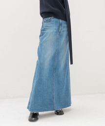 YANUK | YANUK / Maxi Aline Skirt Blue(マキシAラインデニムスカート 57152309)(デニムスカート)
